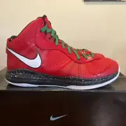 NIKE LEBRON 8 CHRISTMAS V/2 PLAYOFFS 2010 JAMES QS LIMITED 429676 600 DS US 11
