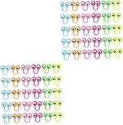 ERINGOGO 2sets Activity Ring Rings Lovely Finger Plaything Eye Finger Puppets Party ' Party Favors Plastic 30pcs*2