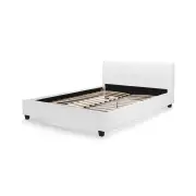 Bed Frame - Vernazza Collection - White, Double - Double