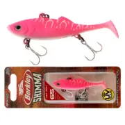 Berkley Shimma Shad Vibe Soft Bait Lure 65mm 10g Hot Pink