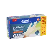 Vileda Ansell WORKmates® Latex Disposable Gloves 100pk - Medium/Large