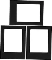 TOPPERFUN 3pcs Magnetic Photo Picture Frame Mini Table Photo Frame Holder 3 Inches Acrylic Photo Display Frame for Fridge Refrigerator Office