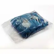 12 X 16" 1.25 Mil Flat Poly Bags (1,000 Bags) - Laddawn 2856