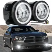 For Dodge Charger 2011-2013 Front Pair Bumper Fog Lights Replacement Lamps