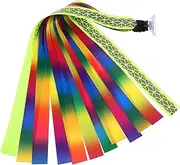 BRIGHTFUFU Helmet Streamer Decoration Ribbon for Boys and Girls Helmets Stylish Accessory for Roller Skating and More Easy to Clean Firm Hold and No Residue