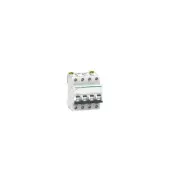Schneider A9F74410 Circuit Breaker 4P 10A Curved C Acti9 iC60N