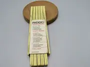 Vintage RIDGID Fiberglass Folding Ruler Rule Measure Tool 72” NOS Swiss