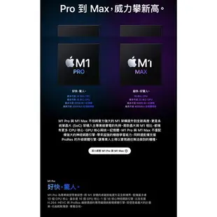 全新14 吋 / 16吋 MacBook Pro ( M1 Pro 晶片 )- 太空灰色