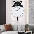 Acrylic Wall Clock Battery Operated Clock Office Decoration Silent Mechanism