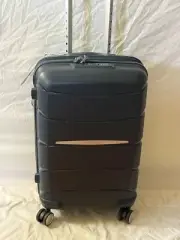 $440 New SAMSONITE Outline Pro Carry on 21" Spinner Luggage Hardcase Blue Tsa
