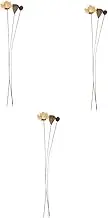 HOMSFOU Sets Dried Lotus Flowers Arrangement Easy Care Natural Home Decor Lotus Flower Decor