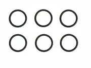 6" Tri Clamp Sanitary Viton Gasket Closed Loop Extractor 6 Pack