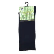 6x Bamboo Loose Top Diabetic Natural Thermal Socks Medical Wide Circulation Warm - Navy