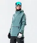 MONTEC Snow Tempest 10k Jacket Hoodie Snowboard Ski Anorak Yeti Dope Women's XS