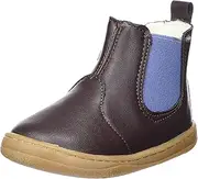 [Primigi] Unisex Baby Footprint Change Chelsea Boot, Brown, 20 EU, brown, 4.5 AU