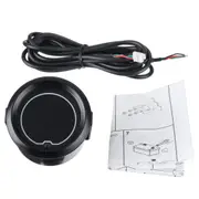 12V 2inch 52mm 7Color LCD Electronic Digital LED Voltage Gauge Meter