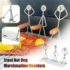 FZ Steel Hot Dog Marshmallow Roasters Stainless Steel Camp Fire Roasting Stick