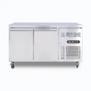Bromic Under Bench Fridge - 282L - 2 Doors - Stainless Steel