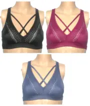 VICTORIA'S SECRET VSX SPORT LASER CUT UNLINED CROSSBACK SPORTS BRA XS NWT
