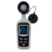 Mini Thermometer and Light Meter Temperature Lux with Calibration Certificate