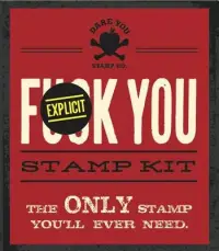 在飛比找博客來優惠-Fuck You Stamp Kit
