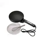 Mini Electric Crepe Maker Pizza Pancake Cooking Pan Kitchen Non-Stick Biscuit Gr