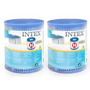 2PK Intex Filter Cartridge H Replacement/Accessory for Intex Pool Filter Pump