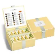 Tea Forte Tea Tasting Assortment Tea Chest 40 Count Organic Blends Individual...