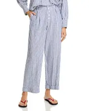 Aqua Ankle Wide Leg Pants - Exclusive