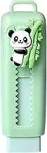 Retractable Eraser - Sliding Retractable Pencil Eraser | Push Pull Rubber, Cartoon Panda Pencil Push Pull Slide Erasers for Kids | Cute Writing Painting Drawing Clean Tool