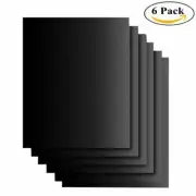 6 Air Fryer Liners Non-stick Oven Mat Grill Baking Heavy Duty Teflon Cut to Fit