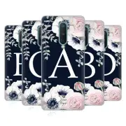 NATURE MAGICK FLORAL MONOGRAM NAVY FLOWERS 1 GEL CASE FOR AMAZON ASUS ONEPLUS