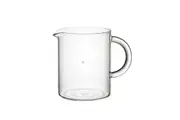 Kinto SCS-02 Glass Coffee Jug 300ml 13cm Small with Handle (Clear)