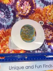 White Chipboard Alphabet Letter “O”