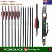 ARCHQUICK Archery ARROW 30inch Fiberglass Hunting Target Practice Arrows