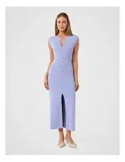 [Forever New] Aster Hook and Eye Detail Midi Dress in Lavender