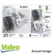 COMPRESSOR AIR CONDITIONING FOR FIAT SCUDO/Van/Bus/MPV/Platform/Chassis 2.0L C8