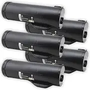 [ExtraPrint] 5 Pack Compatible Toner Cartridge Replacement for Fuji Xerox CT201949 for Fuji Xerox DocuPrint M455 DF, DocuPrint P455d Printer - 25,000 Pages