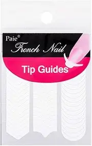 B 48PCS French Tip Nail Decoration Strip Sticker Stencil Guides Manicure Art DIY