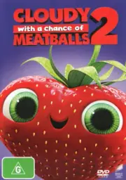 Cloudy With a Chance of Meatballs 2 DVD NEW (Region 4 Australia)