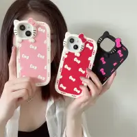 在飛比找蝦皮購物優惠-Hello kitty 卡通矽膠相機保護套 Iphone 1