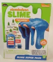 lot of 4 -Nickelodeon Slime Super Pack Arts and Crafts Kit Makes 8 Lbs Of Slime