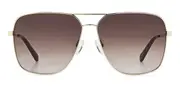 Fossil FOS 3154/G/S Asian Fit 3YG/HA Men's Sunglasses Gold Size 61