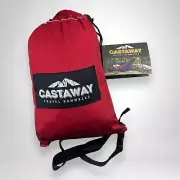 Castaway All-In-One Travel Hammock w/ Adjustable Hanging Straps, Carabiner