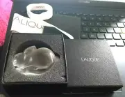 LALIQUE RARE BEAUTIFUL RABBIT STUNNING NEW CONDITION BOXED - OUTSTANDING