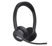 Yealink WH64 Hybrid Dual Teams DECT Wireless Headset, DECT Bluetooth Wireless Technology, 3-Mic Noise Cancellation, DECT Dongle USB-A WDD60 WH64-D-MS-H