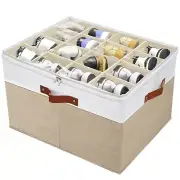 Shoe Storage Organizer for ClosetStackable Shoe Storage Box for EntrywayCube ...