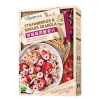 在飛比找蝦皮商城優惠-【米森 vilson】草莓莓果脆麥片