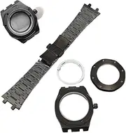 LVNPNGVFAC Fit For NH35 Watch Case 42mm Watch Case Set Watch Modification Parts AP Case + Strap Sapphire Glass Fit For Japan NH36 NH35 Movement