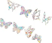 iplusmile 6pcs Bird Anti-Collision PVC Window Decal Stickers Static Decorative Sticker for Room Removable Reusable